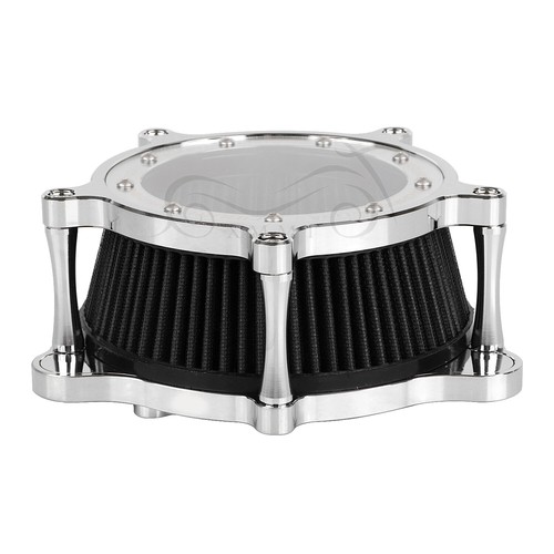 Motor Clarity Air Cleaner Black Intake Filter Mount For Harley Touring Trike 17+ - Picture 10 of 14