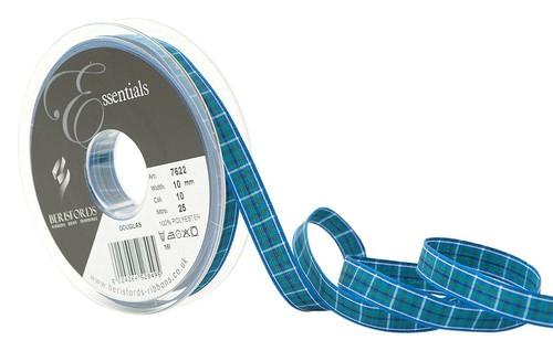 Berisfords Tartan Ribbon - 25m roll - Picture 19 of 23