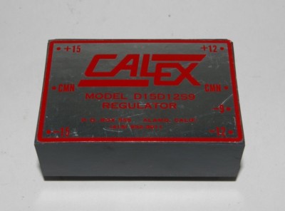 Vintage NOS Calex DC Power Regulator 15-12 VDC Model DL15D12S9