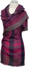 Scarf check wool cashmere multicoloured wool tartan Sciarpa  charpe