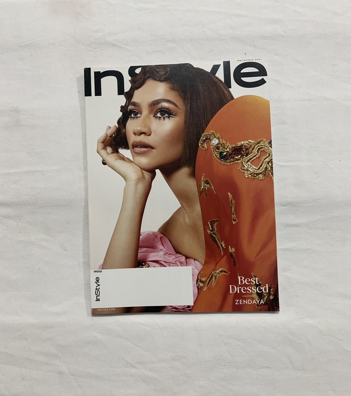 Instyle Zendaya “Best Dressed” Issue November 2021 Magazine