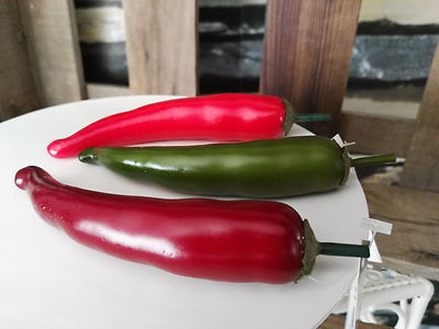 Künstlicher Spargel am Draht Gemüse Attrappen Dekoration Kunstgemüse Dekogemüse