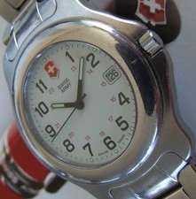 VictorINOX SWISS ARMY Watch+Men ClaSSiC OFFICERS 1884+Sapphire+40mm+OEM Bracelet