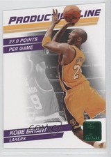 2010-11 Donruss Production Line Emerald Die-Cut Kobe Bryant #4 HOF 7y2