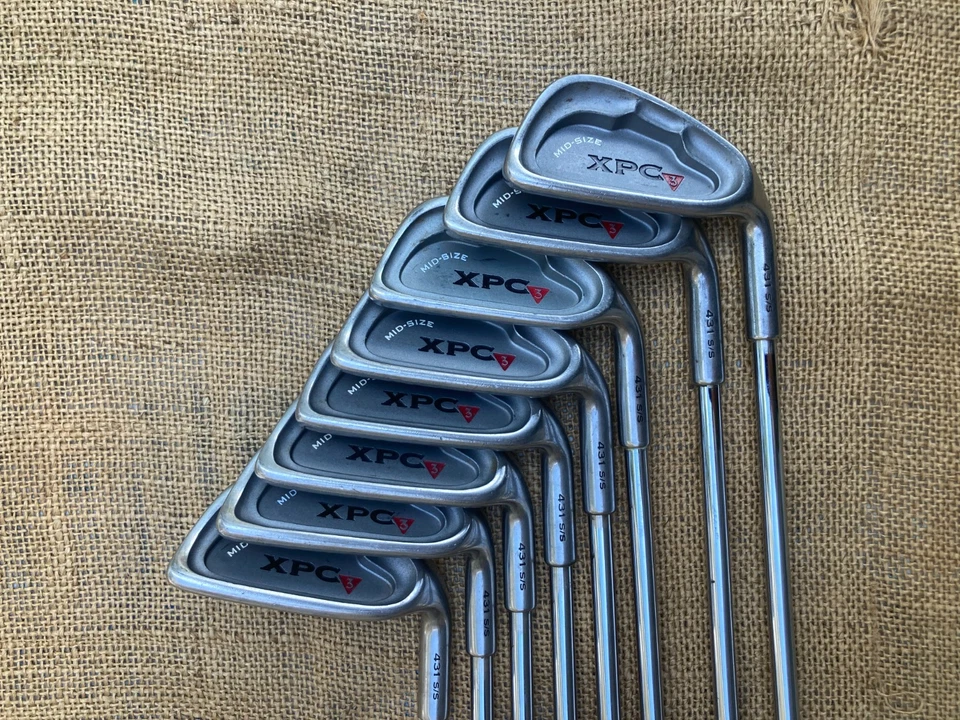Golfsmith XPC3 Midsize 5-PW+AW+SW Iron Set ⛳ Dynalite Steel Stiff - Image 4 of 4