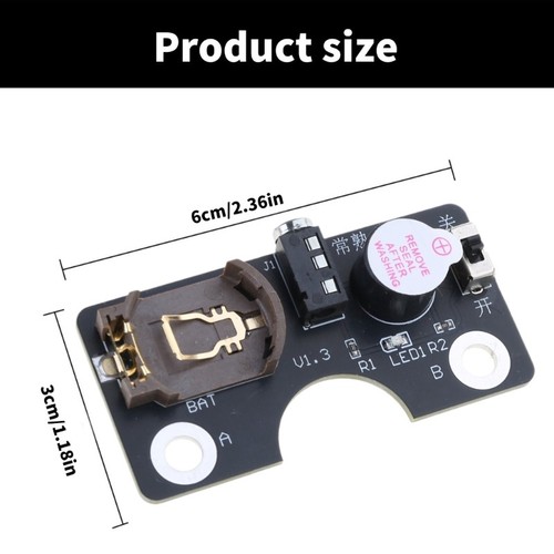 Efficient Morse Code Trainer Board Morse Key Trainer with CR2032 Battery - Zdjęcie 8 z 8