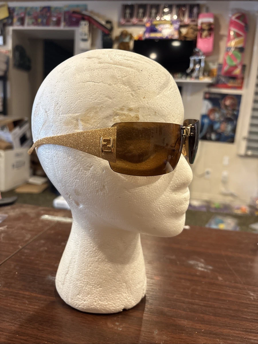 Fendi Rimless Brown Sunglasses for Women for sale | eBay