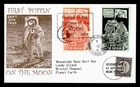 DR WHO 1969 GB LUNDY FDC SPACE MOON LANDING CACHET COMBO w31741