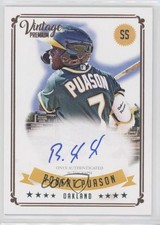 2020 Onyx Vintage Premium Auto Robert Puason #PARP Auto 4z8
