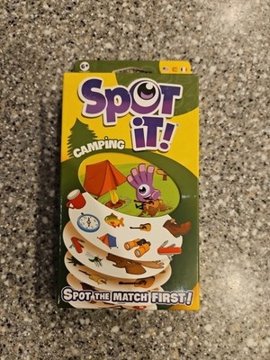 Spot It! Camping Eco-Blister Family Card Game Asmodee Zygomatic Matching Party