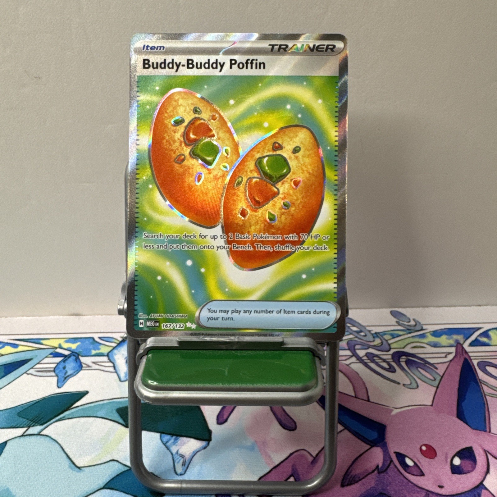 Buddy-Buddy Poffin 167/132 Mega Evolutions Pokemon TCG NM
