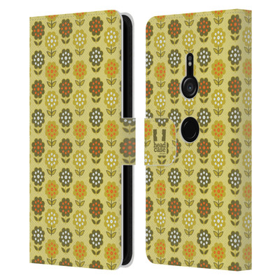 HEAD CASE DESIGNS BOHEMIAN PATTERNS LEATHER BOOK WALLET CASE FOR SONY PHONES 1