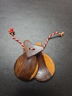 Vintage Wooden Castinettes Exc Cond — photo 1