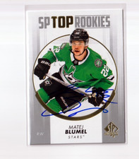 MATEJ BLUMEL autographed SIGNED '22/23 DALLAS STARS 