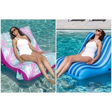 Aqua Leisure, Luxury Inflatable Pool  Patio Lounge Chair