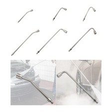 Pressure Washer Gutter Rod Connector Curved Easy Installation Stainless Steel