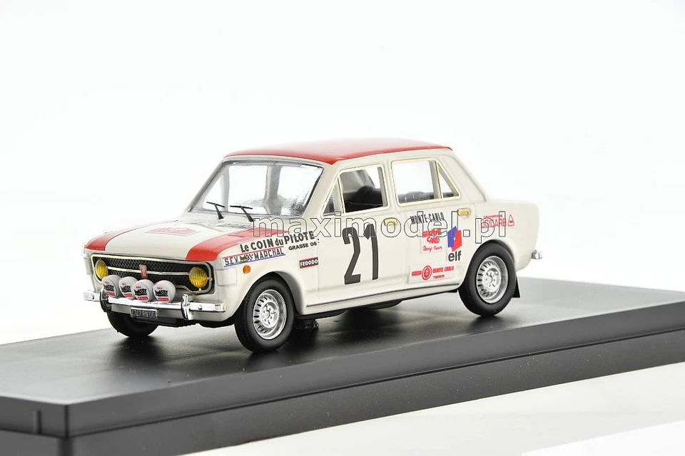 FIAT 128 #21 A.Jallot Monte Carlo (night version) 1970 1/43 RIO 4747