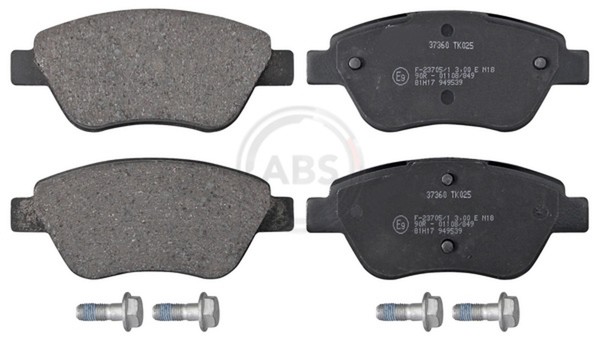 Bremsbelagsatz Scheibenbremse A.B.S. 37360 FüR Fiat Siena 178CXS1AAI 178BYA1AAT-image