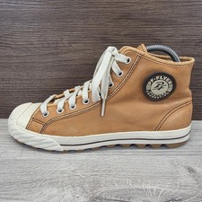 PF Flyers Center High-Top Stiefel braun Leder Gr. UK 7 Posture Foundation selten 