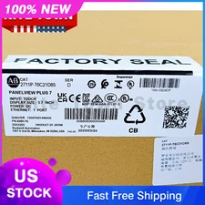 New AB 2711P-T6C21D8S Allen-Bradley HMI PanelView Plus 7 Graphic Terminal