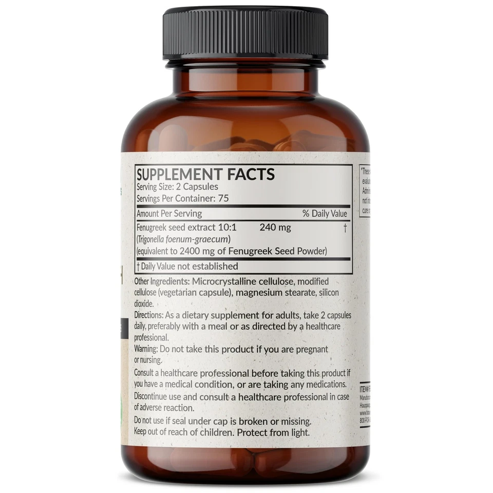 El fenogreco extra fuerza apoya la buena salud y el bienestar general, no transgénico,... Foto 2 de 4