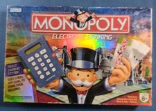 Monopoly Electronic Banking Edition Board Game Family Game Night 