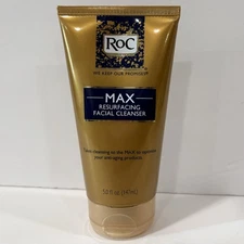 ROC MAX Resurfacing Facial Cleanser Anti-Aging Exfoliating 5 fl. oz NEW