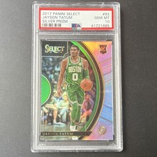 Jayson Tatum [Silver Prizm] #93 Prices [Rookie] | 2017 Panini
