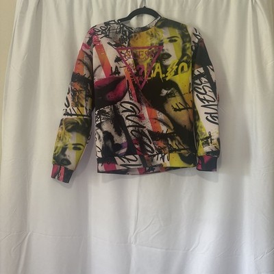 Guess Girls Multi-Coloured Logo Sweatshirt