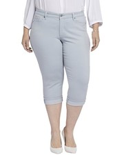 Nydj Plus Marilyn Sea Ice Crop Jean Women's