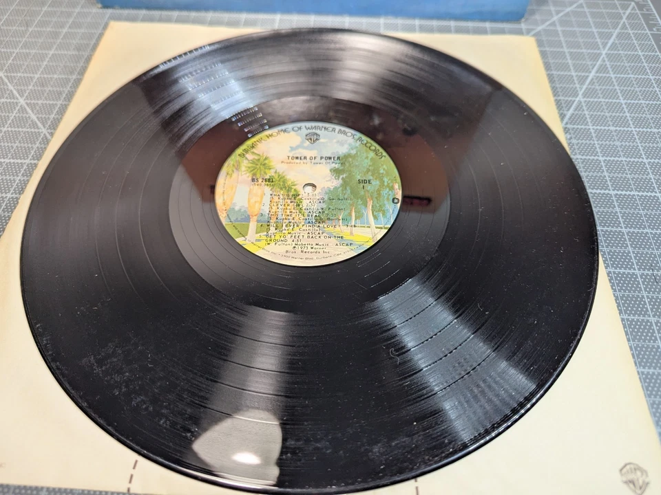 Tower Of Power Self Titled LP Vinyl Original 1973 Warner Bros BS2681 EX LA Press - Image 3 of 4