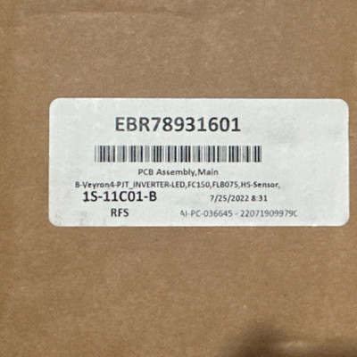 EBR78931601 1S-11C01-B Control Board