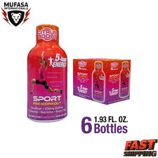 5-Hour Energy Pre-Workout Shot, Sport Citrus Boost Flavor, 6 Count