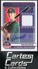 Kyan Wallington 2023 Stars Stripes #U18-KR World Cup Australia Auto Relic 53/72