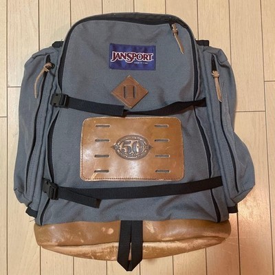 80er JANSPORT REI 50th Super Sack Rucksack USA Vintage Grau Gebraucht
