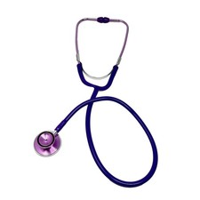 First Aid Dual Head Stethoscope for EMS EMT Medical Nurses - All Purple ESD-120