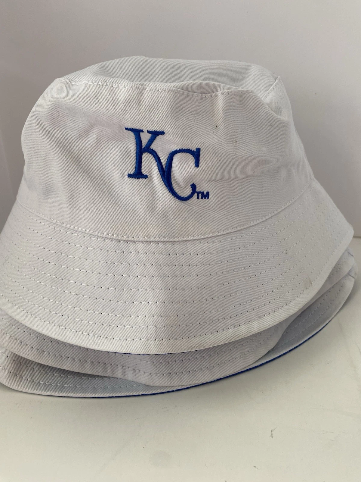 Lot Of 3 NEW MLB KC Royals Reversible Bucket Hats - 2024 Coca-Cola tags