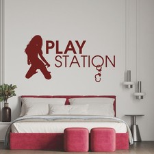 Wandtattoo Schlafzimmer Deko Wandtatoo Aufkleber Sprüche Playstation Frau