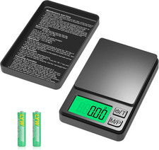 Digital Pocket Scale 1000G X 0.01G, Portable Precision Gram Scale Jewelry Scale