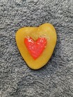 Hand carved and painted fidget stone — photo 1
