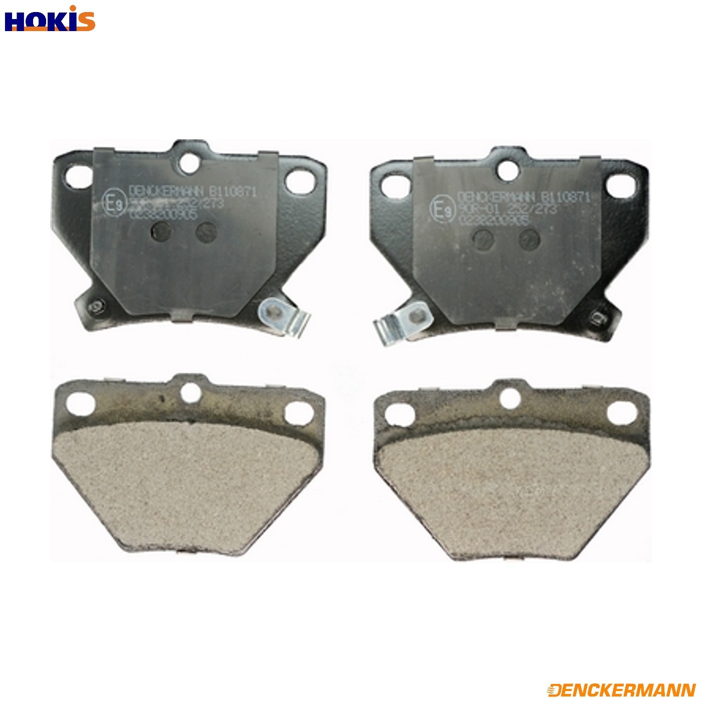 BRAKE PAD SET DISC BRAKE B110871 FOR TOYOTA YARIS/VITZ/VERSO/FUN/CARGO ALTIS
