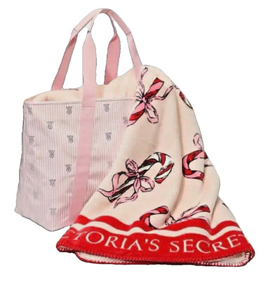 Victoria’s Secret Bling Tote & Sherpa Blanket 50X60 BLACK FRIDAY 2025