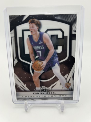 2025-26 Topps Chrome Black Rookie Variation SP Kon Knueppel / Hornets