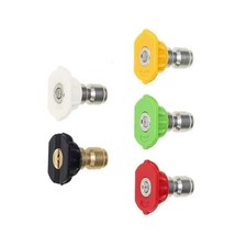 5pcs Pressure Washer Spray Tips Nozzles High Power Kit Quick Connect 1/4" Set