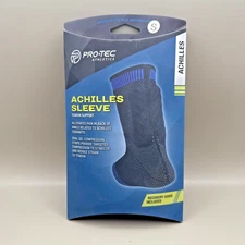 Pro-Tec Athletics Achilles Sleeve with Dual Compression Strips - Tendon Support