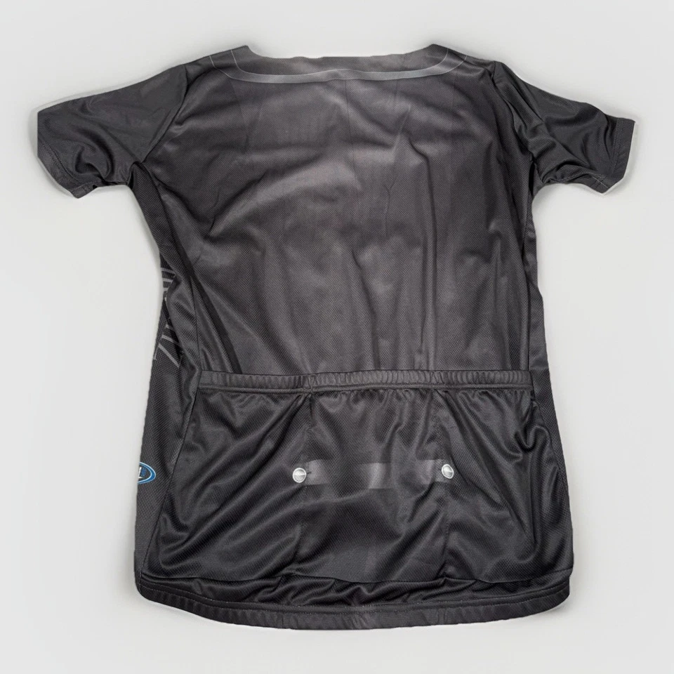 Camiseta deportiva de ciclismo Primal para hombre grande gris azul esmoquin 1/2 cremallera manga corta polietileno (A11) Foto 4 de 4