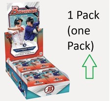 1 PACK 2026 Bowman Baseball Jumbo Hobby Box Single Sealed 28-Card Pack!