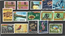 Ghana 1959 Pictorials Set to 2/6d (13) Plus 2 Airmail Used