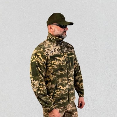 Ukrainian Tactical Jacket Fleece Field Combat Uniform Camouflage