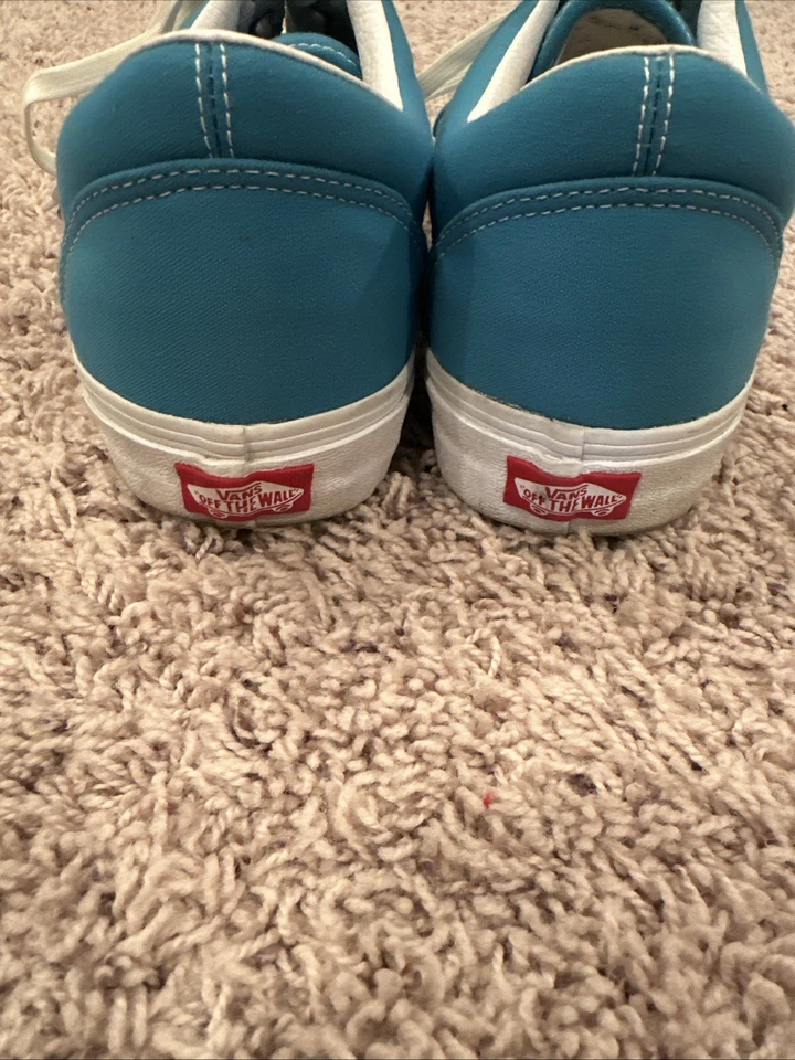 Custom Old Skool Vans - Sky Blue Size 13 Mens - Image 4 of 4